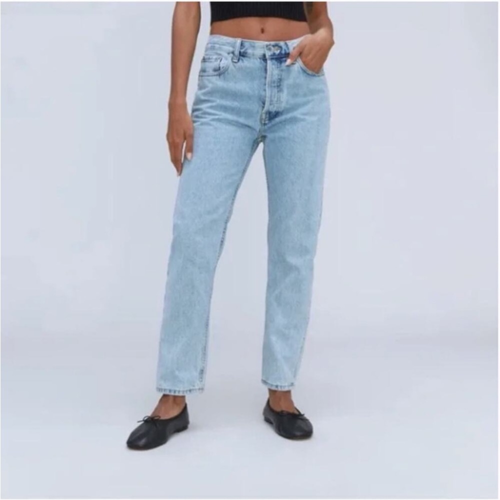 Everlane high waist straight relaxed fit NWT